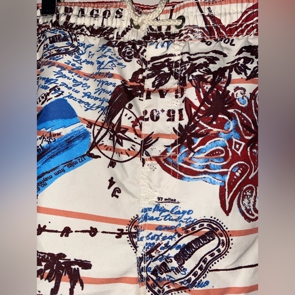 Carribean Joe Men Board Shorts‎ Glapagos Island XL Tropic Vacation Beach Swim - Picture 6 of 8